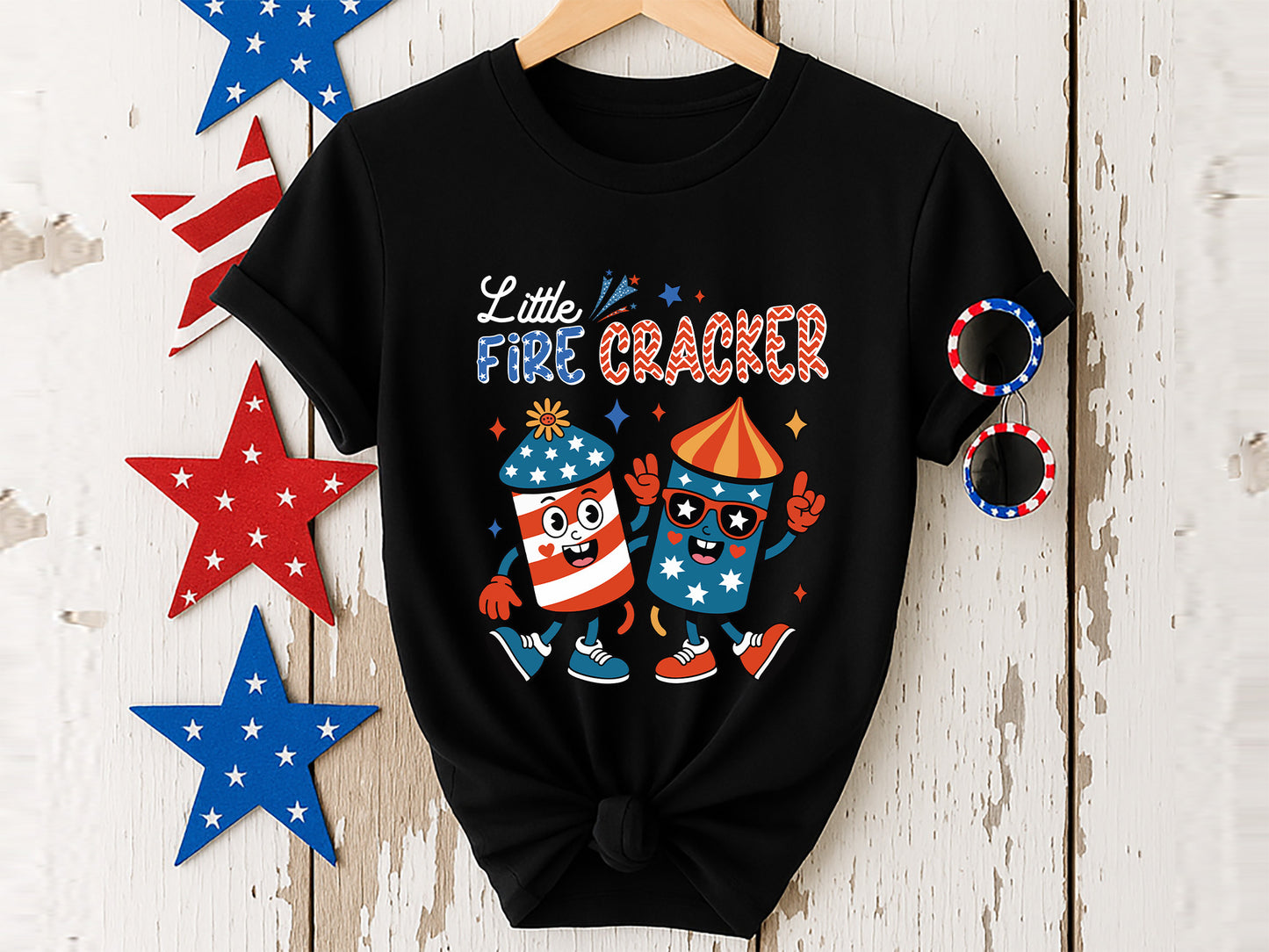 Little Firecracker, 4th of July PNG Sublimation