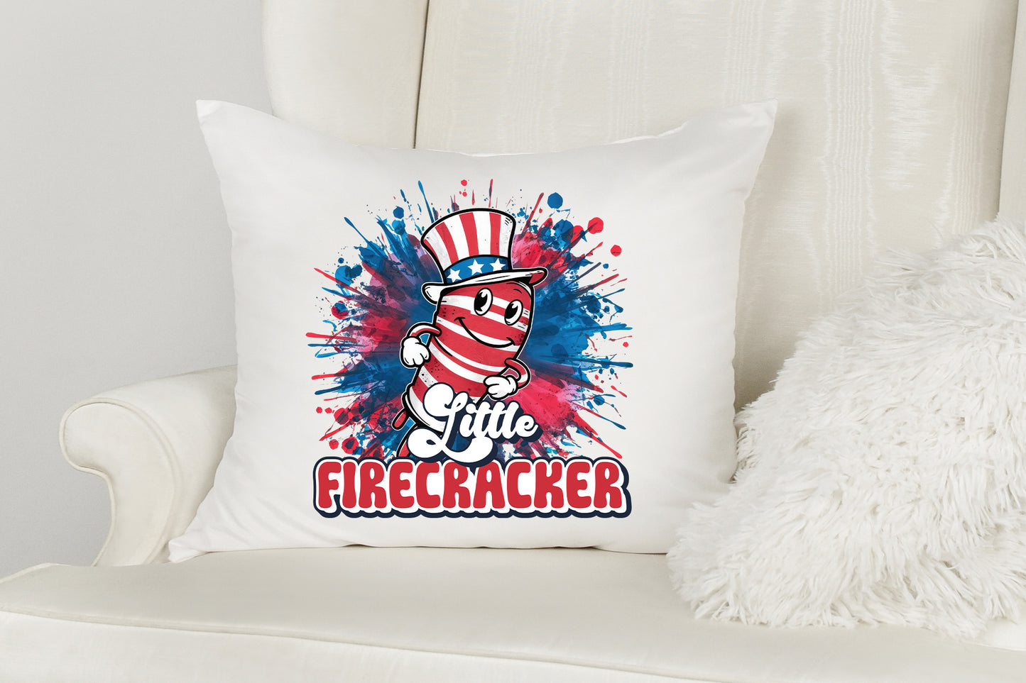 Little Firecracker, Cute 4th of July Sublimation