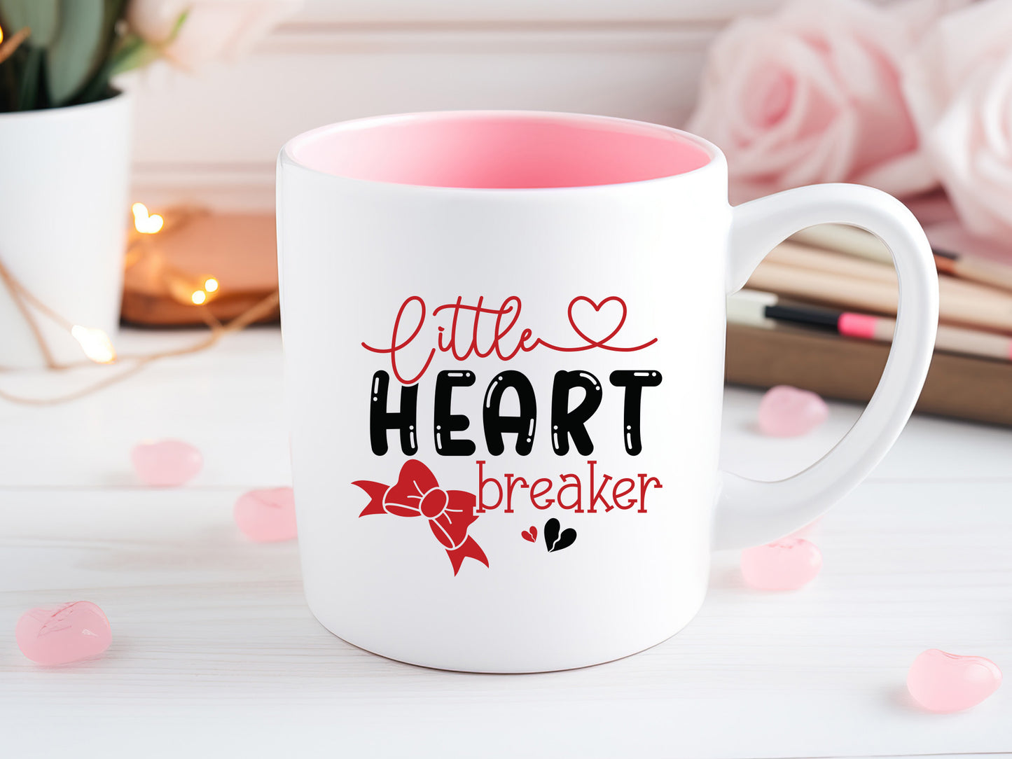 Little Heart Breaker - Valentine Kids SVG Cut File