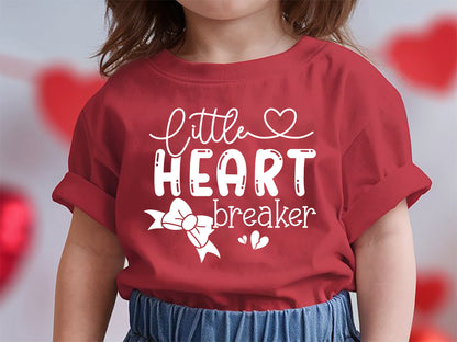 Little Heart Breaker - Valentine Kids SVG Cut File