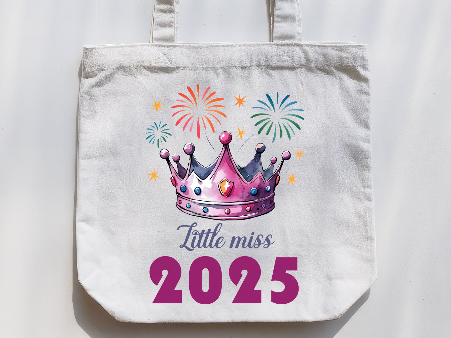 Little Miss 2025 - New Year PNG Sublimation