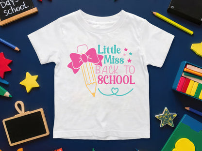 Little Miss Back to School SVG Design
