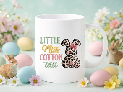 Little Miss Cotton Tail, Faux Easter Bunny PNG