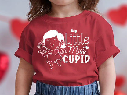 Little Miss Cupid - Kids Valentines SVG File