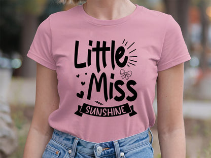 Little Miss Sunshine - Girl Power Cut File SVG