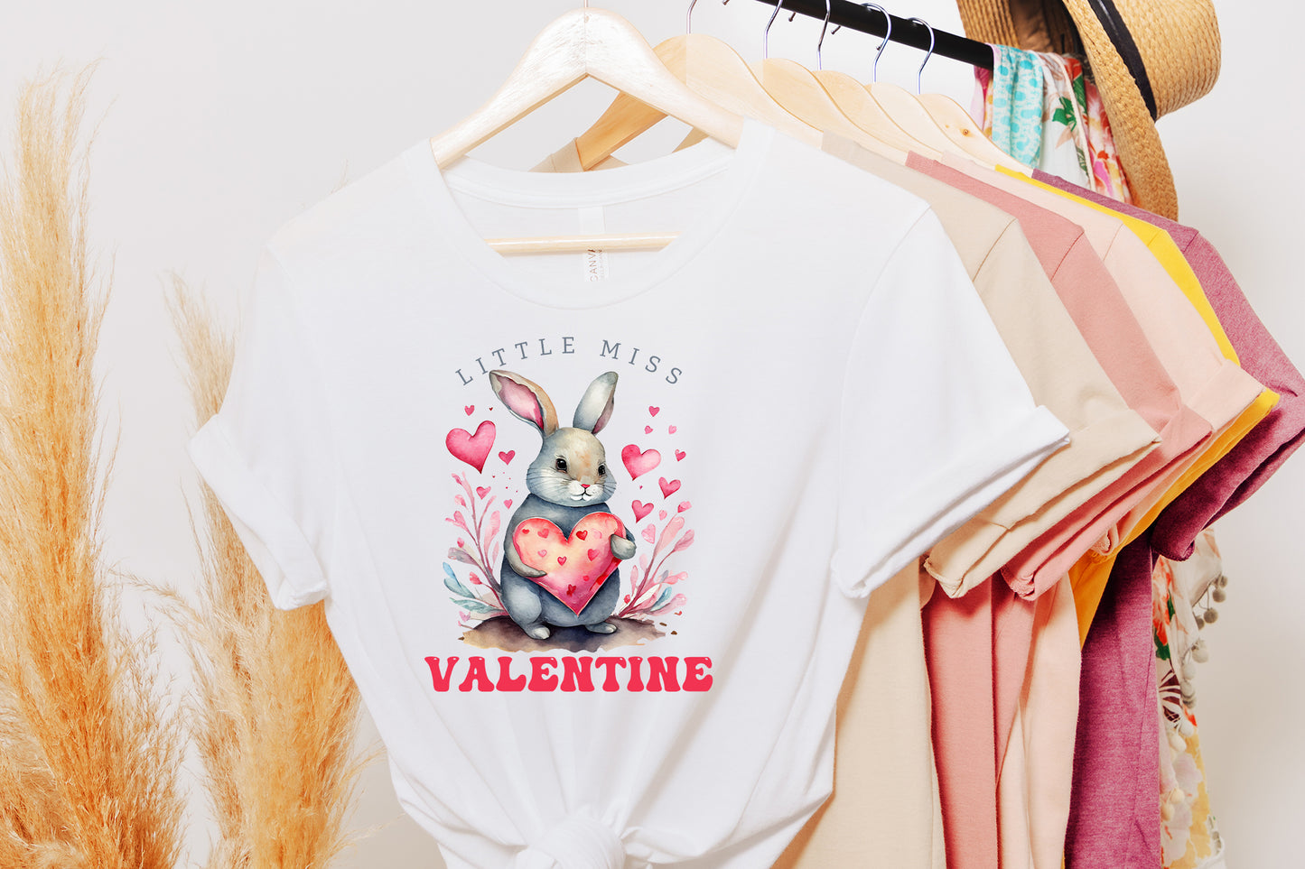 Little Miss Valentine PNG Sublimation Design