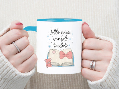 Little Miss Winter Reader Sublimation Design