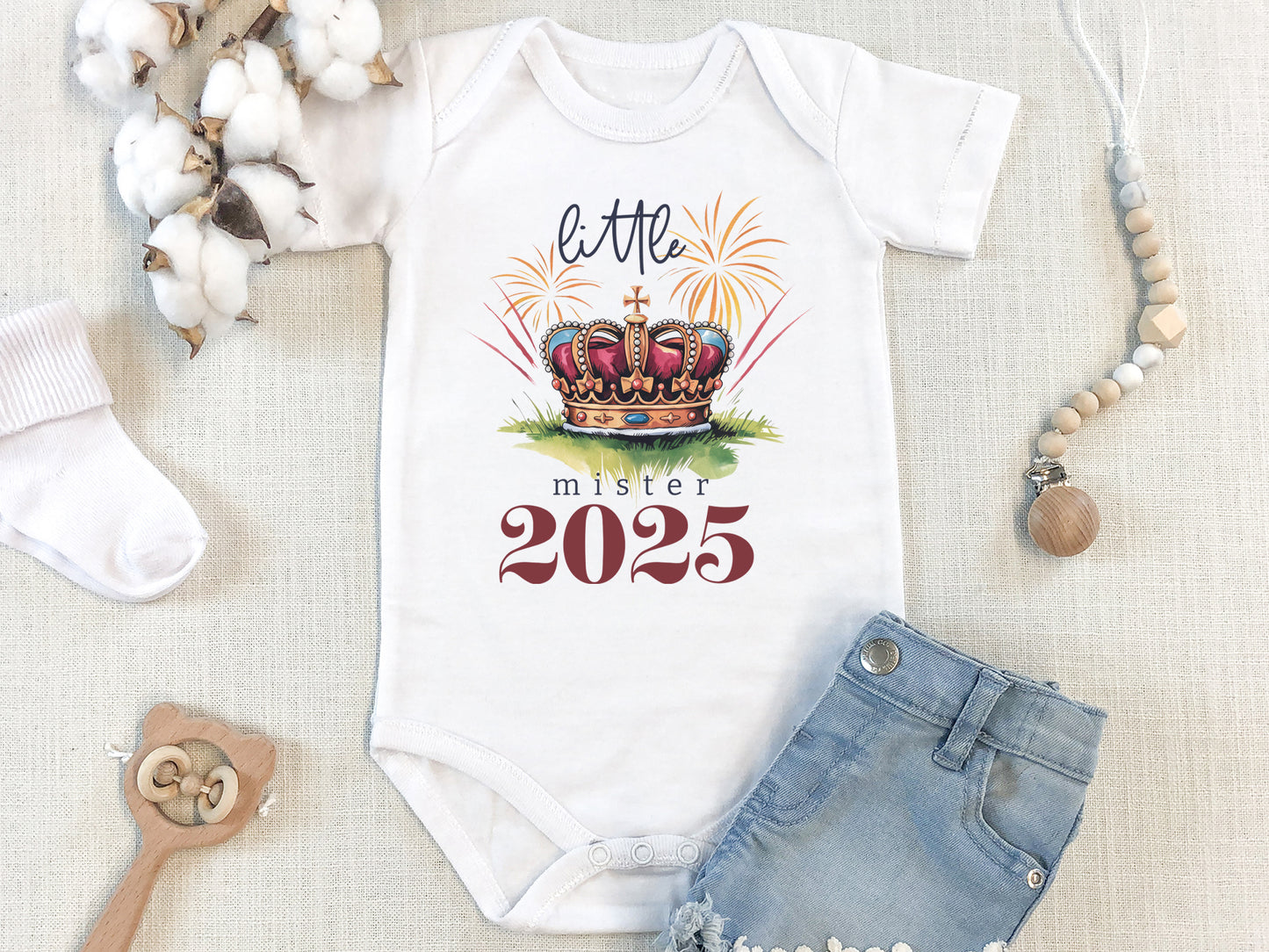 Little Mister 2025 - Vibrant New Year Sublimation