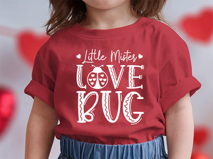 Little Mister Love Bug - Valentine Kids SVG Vector