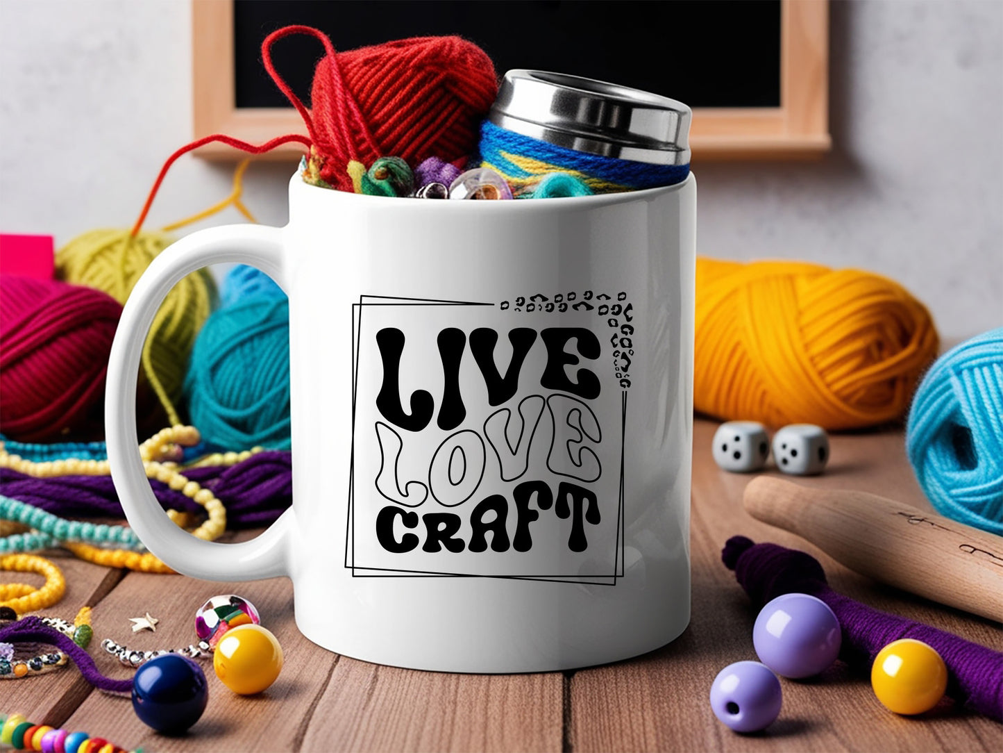 Live Love Craft - Crafting SVG Graphic