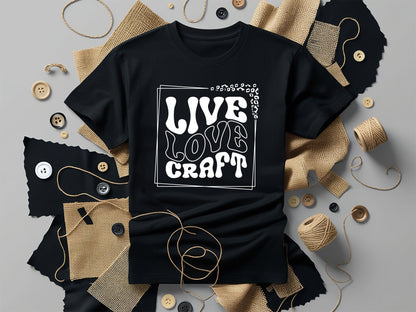 Live Love Craft - Crafting SVG Graphic