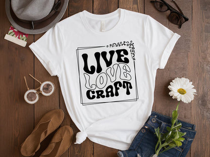 Live Love Craft - Crafting SVG Graphic