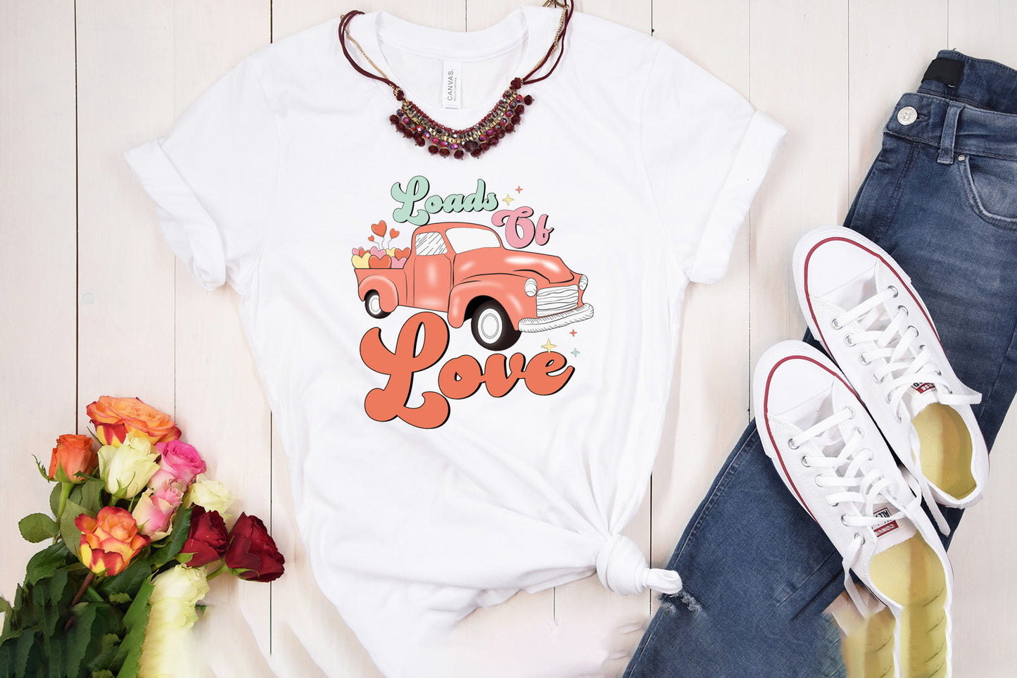 Loads of Love - Retro Valentine's Day Sublimation