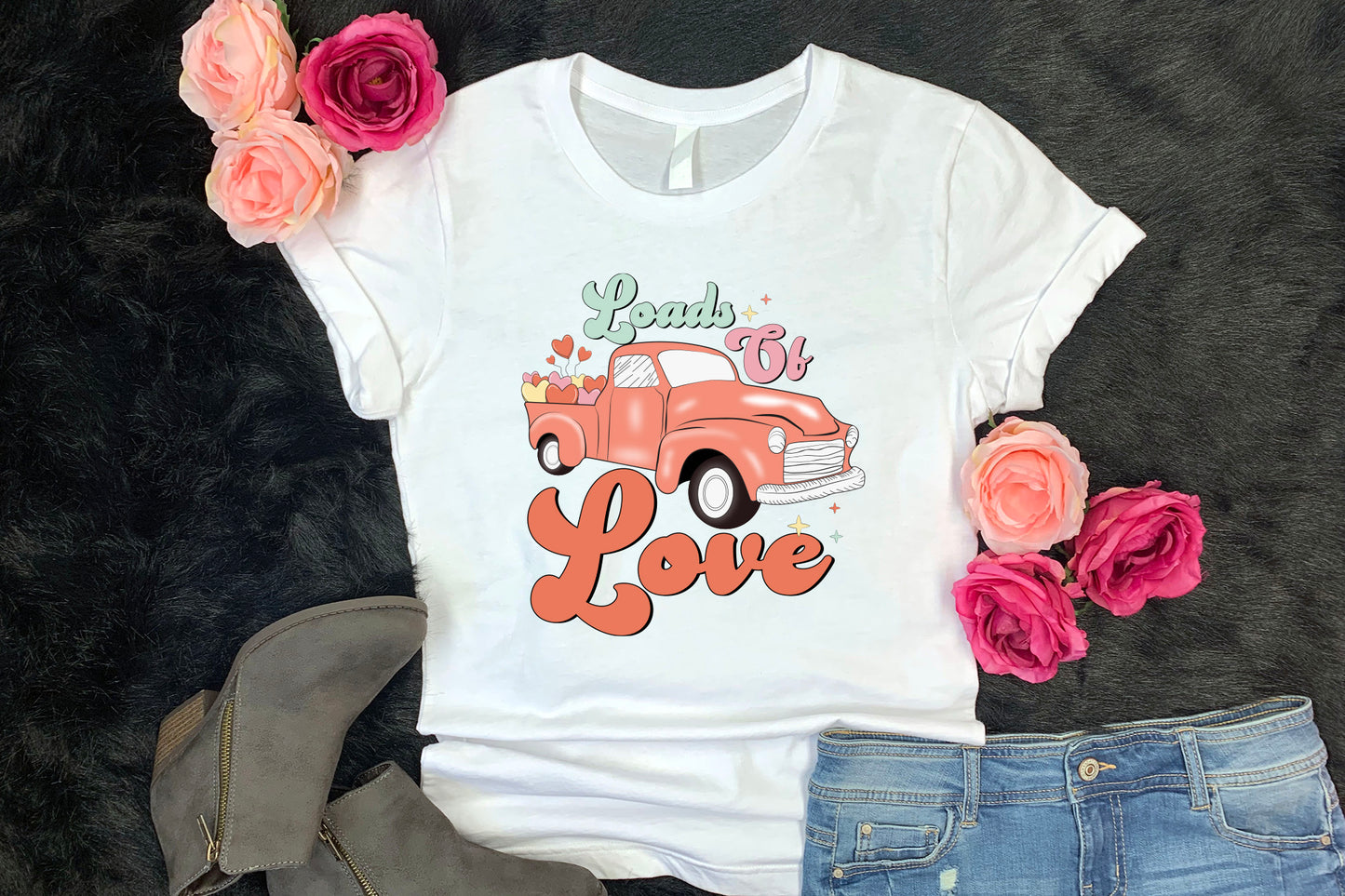 Loads of Love - Retro Valentine's Day Sublimation