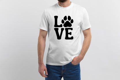 Love - Dog Valentine's Day SVG Cut File