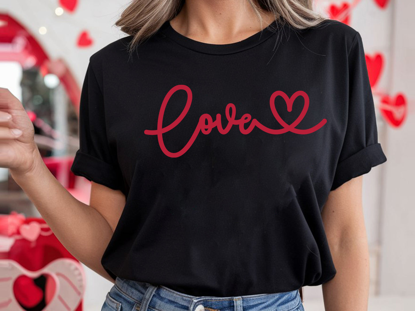 Love - Valentine Teacher SVG Design