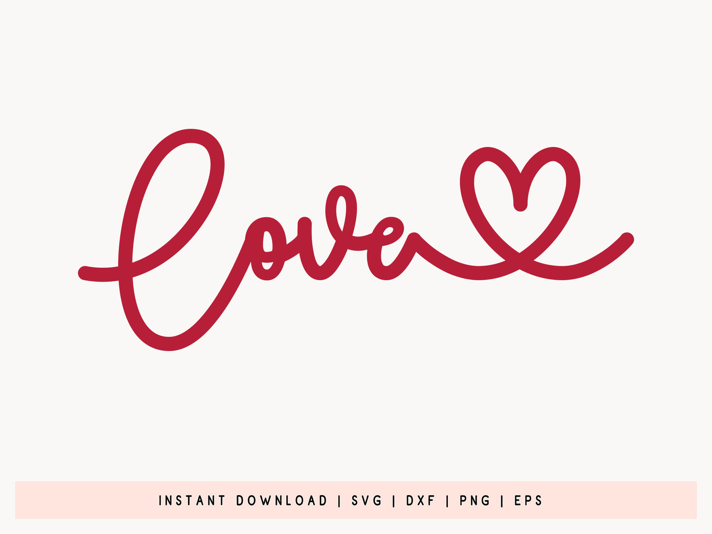 Love - Valentine Teacher SVG Design