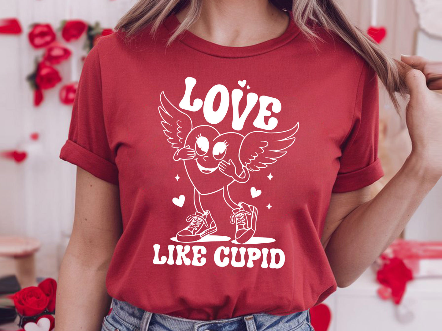 Love Like Cupid - Vibrant Retro Valentine SVG