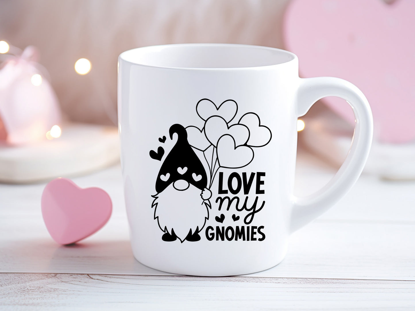 Love My Gnomies - Valentines Day SVG Design