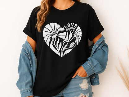 Love, Heart Teacher Boho Floral SVG