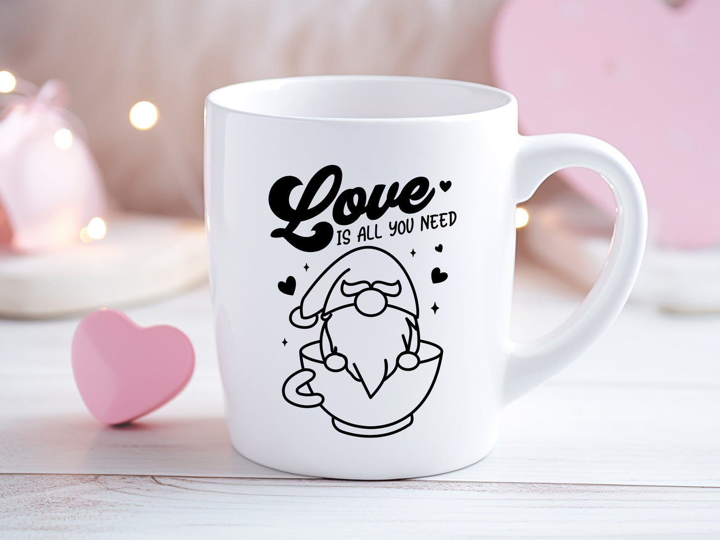 Love is All You Need - Gnome Valentine SVG