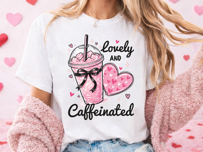 Lovely and Caffeinated, Coffee Valentine Sublimation