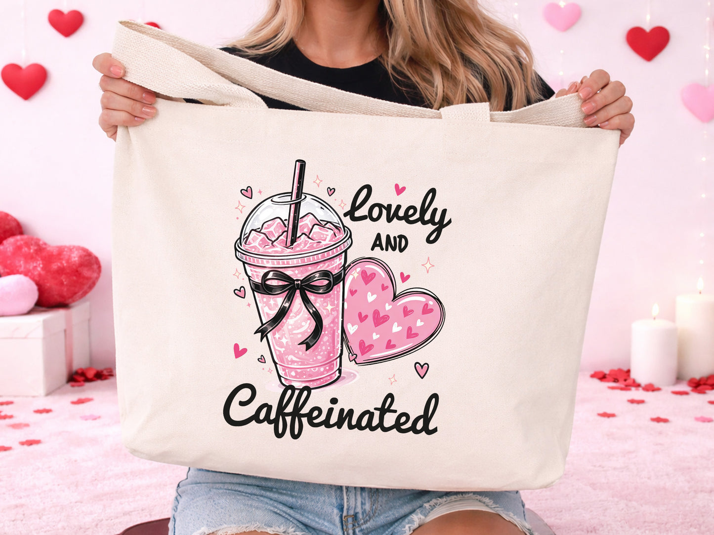 Lovely and Caffeinated, Coffee Valentine Sublimation