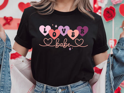 Lover Babe - Retro Valentine SVG Quote