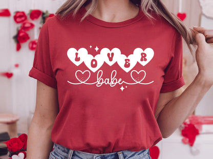 Lover Babe - Retro Valentine SVG Quote