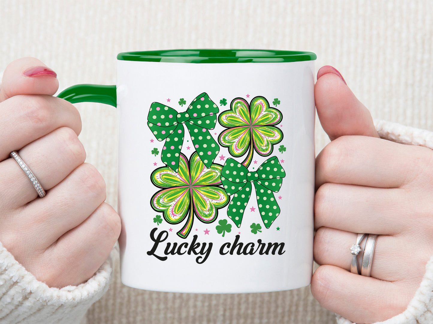 Lucky Charm, Coquette St Patrick's Day Sublimation