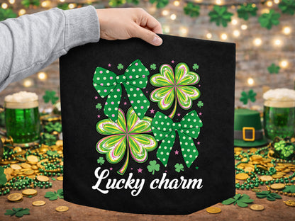 Lucky Charm, Coquette St Patrick's Day Sublimation