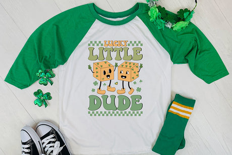 Lucky Little Dude - Retro St. Patrick's Day Sublimation