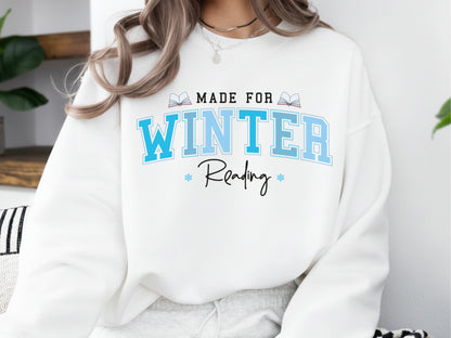 Made for Winter Reading Sublimation Print