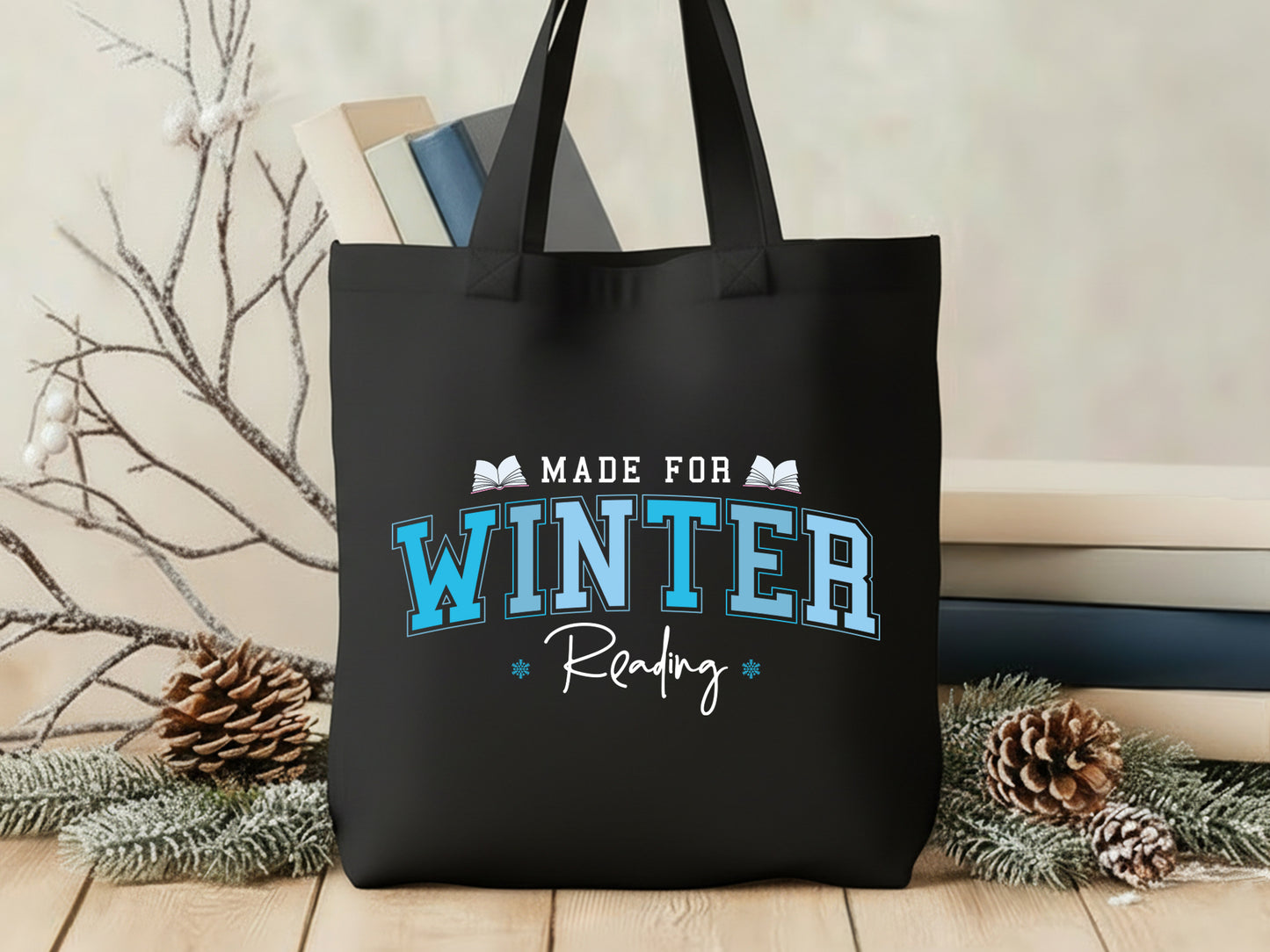 Made for Winter Reading Sublimation Print
