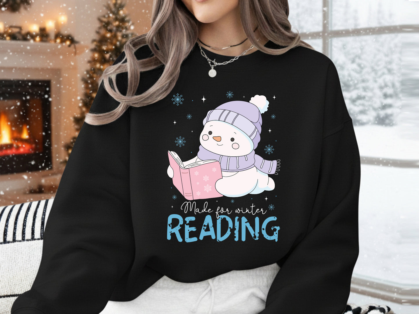 Made for Winter Reading Sublimation Transfer