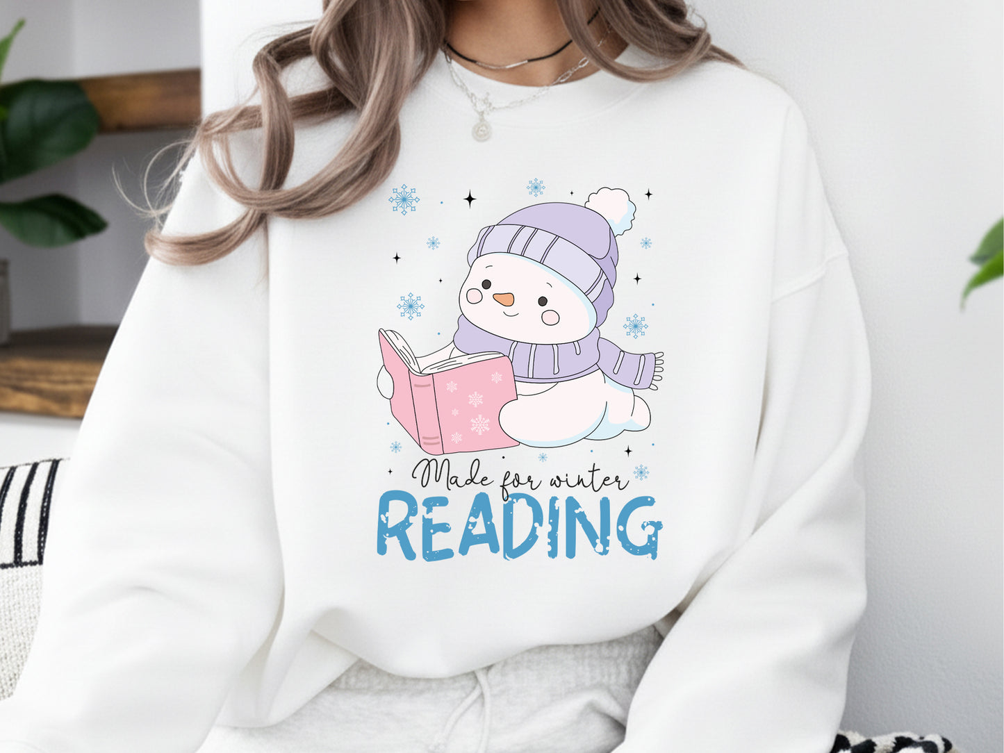 Made for Winter Reading Sublimation Transfer