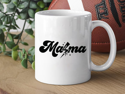 Mama - Retro Football SVG Cut File