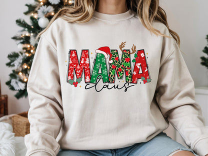 Mama Claus, Christmas PNG Sublimation Design