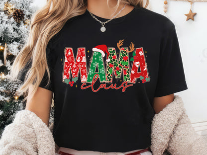 Mama Claus, Christmas PNG Sublimation Design
