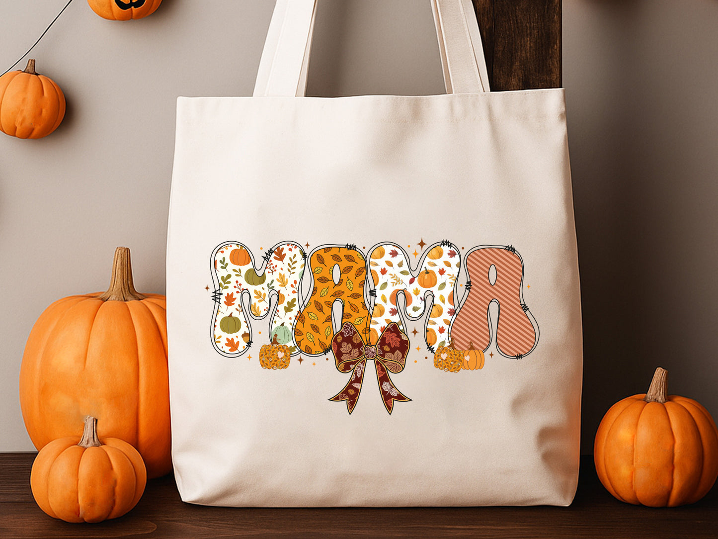 Mama Coquette Fall Sublimation Design