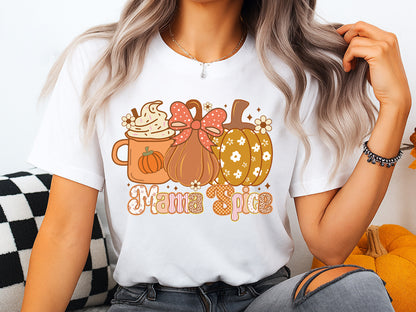 Mama Spice, Fall Coquette Pumpkin Sublimation