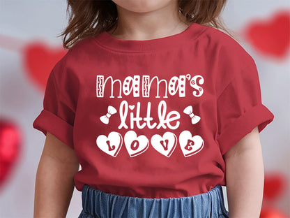 Mama's Little Love - Valentine's Day Kids SVG