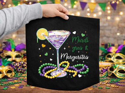 Mardi Gras & Margaritas Sublimation Design