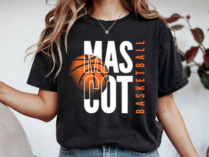 Mascot Basketball SVG Design