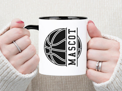 Mascot Basketball SVG