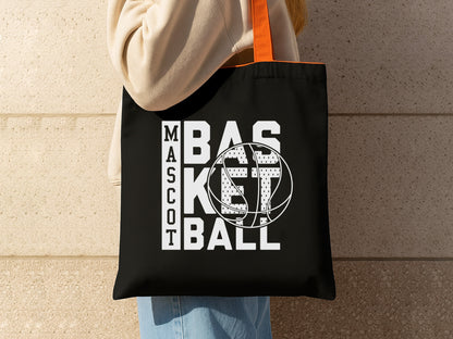 Mascot Basketball SVG PNG EPS DXF