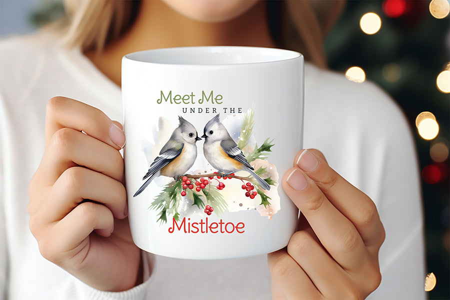 Meet Me Under the Mistletoe - Winter Sublimation Designs