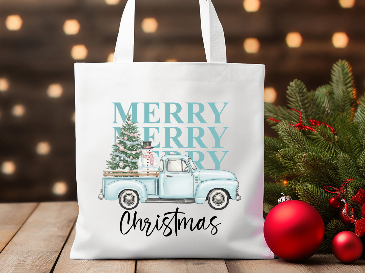 Merry Christmas Snowman PNG Sublimation