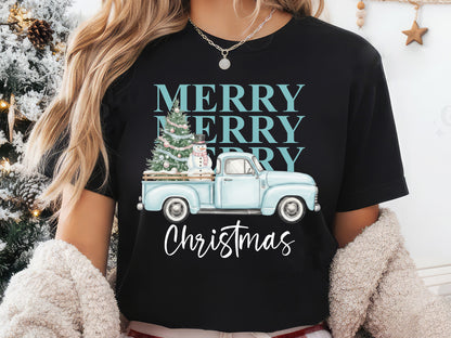 Merry Christmas Snowman PNG Sublimation
