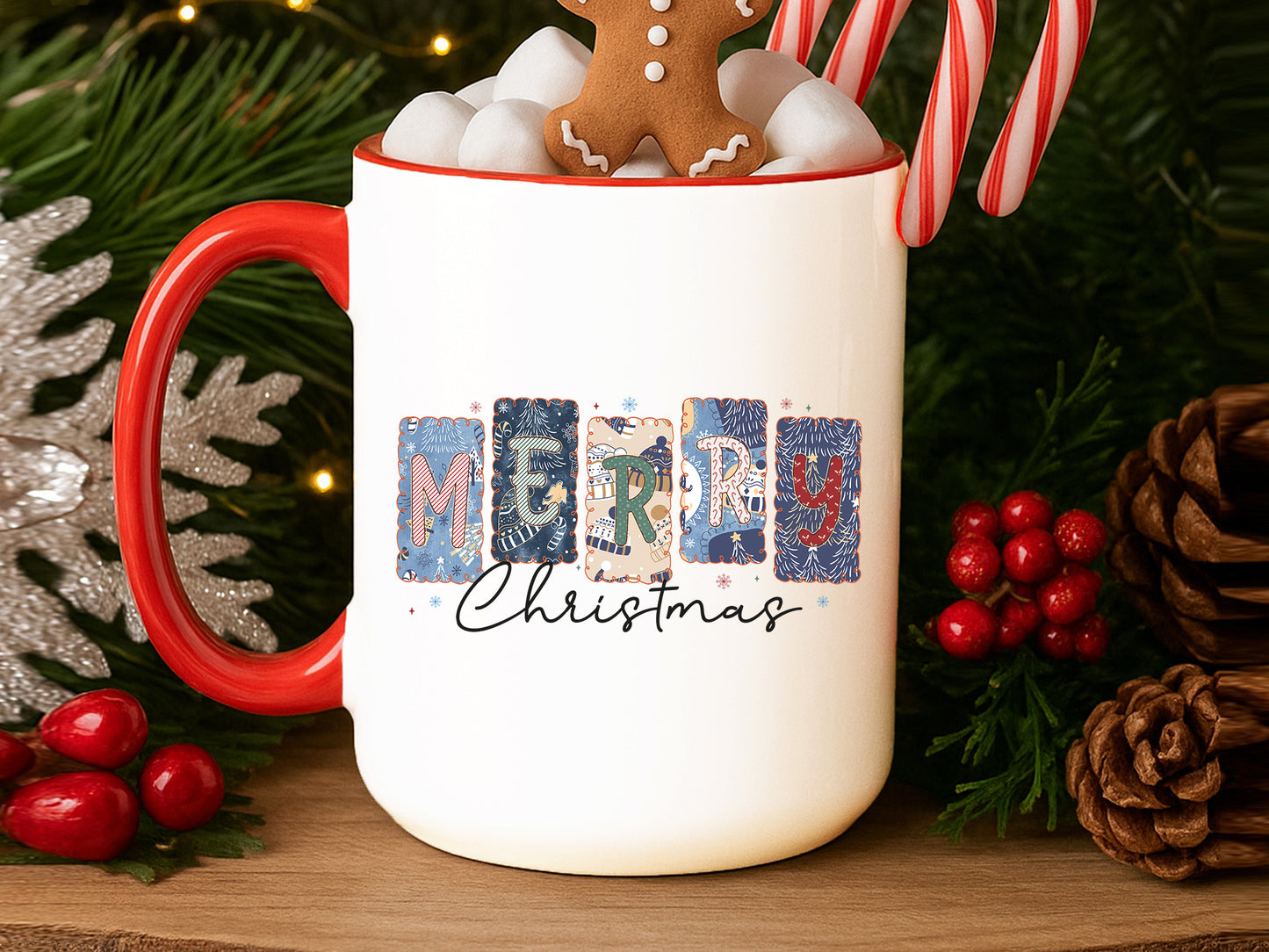 Merry Christmas Snowman Sublimation PNG